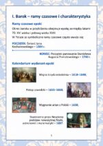Notatki – Epoka literacka: Barok - obrazek 2